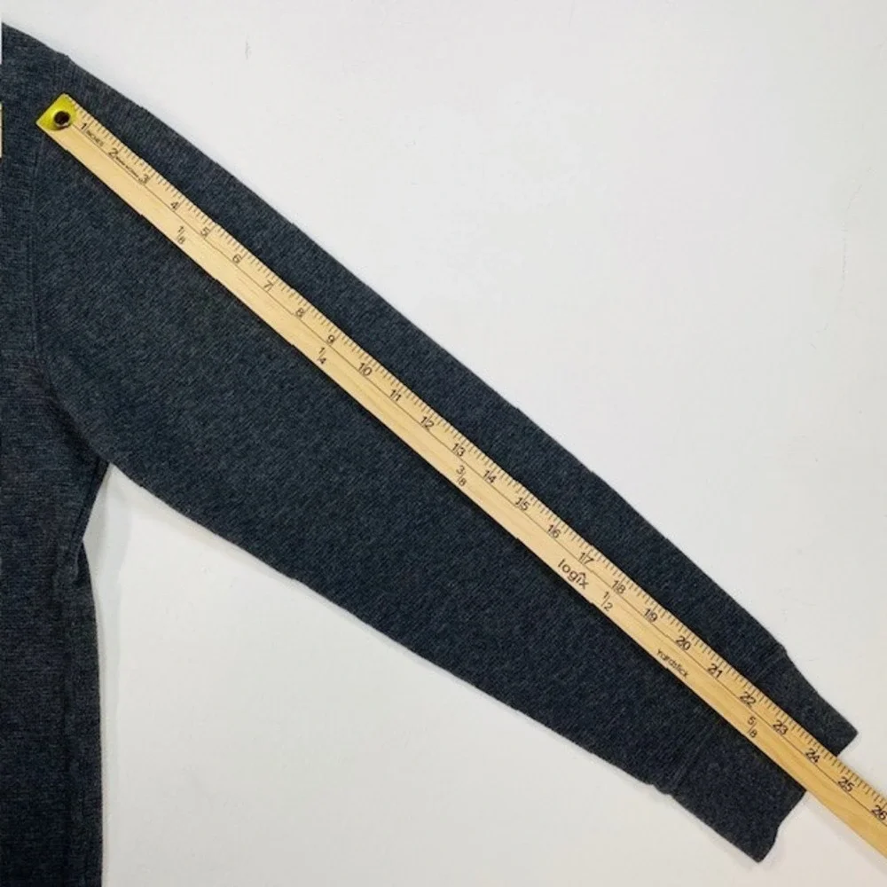 Polo Ralph Lauren Mens XL Charcoal Gray Waffle Knit Cotton Thermal Shirt L/S